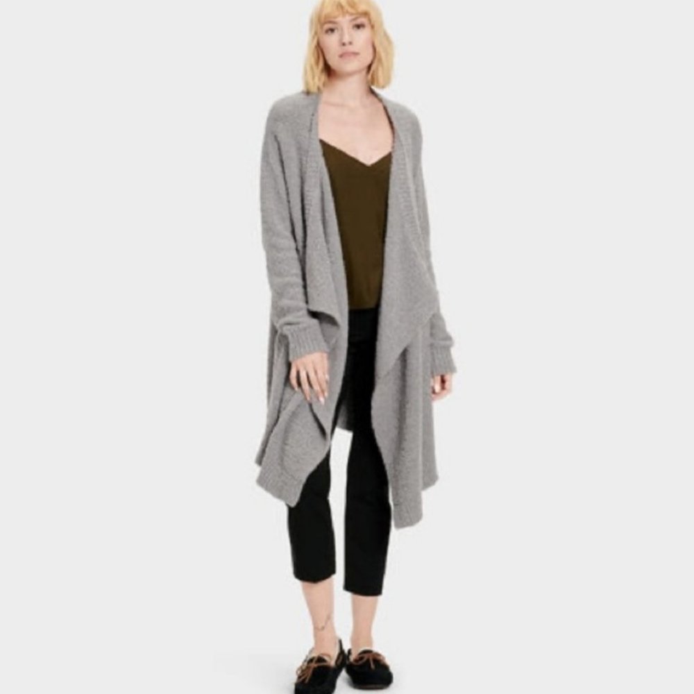 NWT UGG Phoebe Wrap Cardigan in Grey *2 Smalls Available